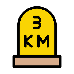 3 km  Symbol