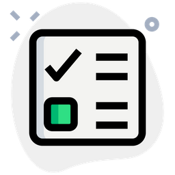 Ballot Paper  Icon