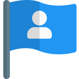 Candidate Flag  Icon