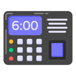 Attendance Machine  Icon