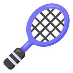 Badminton Racket  Icon