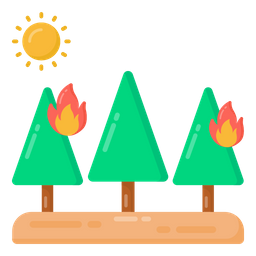 Forest Fire  Icon