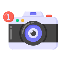 Notificação da câmera  Ícone
