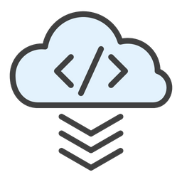 Cloud Download  Icon