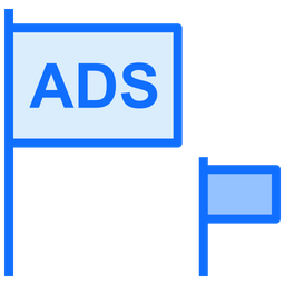 Advertising Flag  Icon