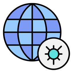 Globe Coronavirus  Icon