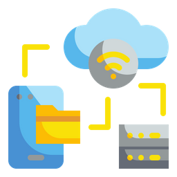 Cloud Server  Icon