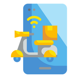 Delivery Scooter  Icon