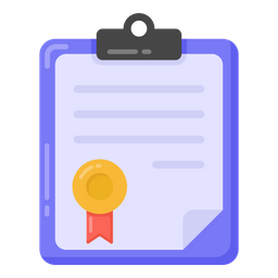 Certificate  Icon