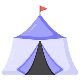 Camp  Icon