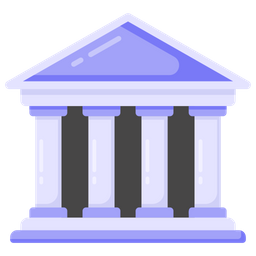 Bank Building  Icon