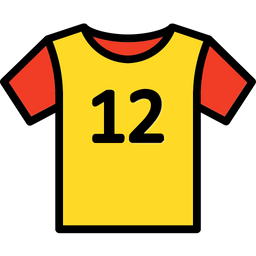 Camisa de atleta  Ícone