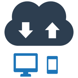 Cloud devices sync  Icon