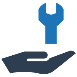 Configuration Gear Hand Icon