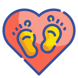 Kid Footprint  Icon