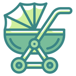 Child Stroller  Icon