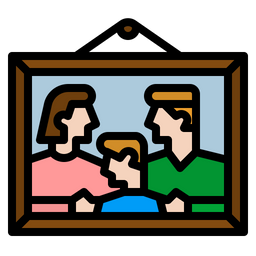 Family Photo Frame  Icon