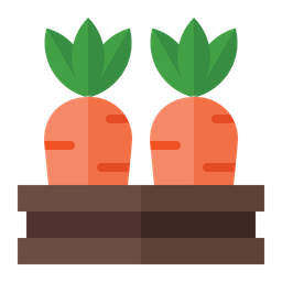 Carrot Basket  Icon