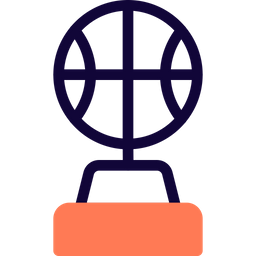 Basketball-Trophäe  Symbol