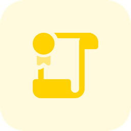 Certificate  Icon