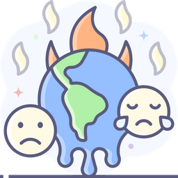 Global Warming  Icon