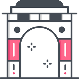 인도 게이트  아이콘