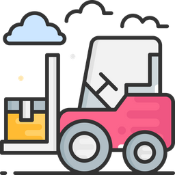 Forklift Truck  Icon