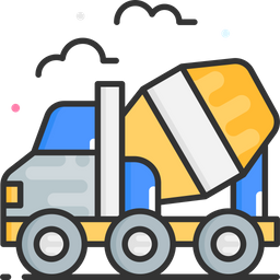 Cement Mixer  Icon