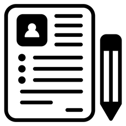 Anmeldeformular  Symbol