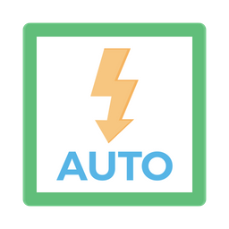 Auto Flash  Icon