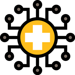 Digital Healthcare  Icon