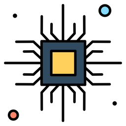 Processor Chip  Icon