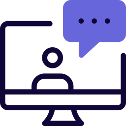 Online-Chat  Symbol