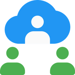 Cloud-Meeting  Symbol