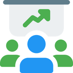 Growth Presentation  Icon