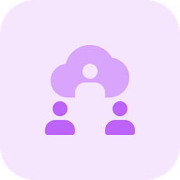Cloud-Meeting  Symbol