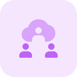 Cloud Meeting  Icon