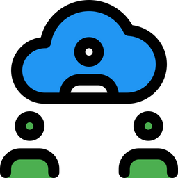 Cloud Meeting  Icon