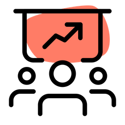 Growth Presentation  Icon