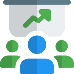 Growth Presentation  Icon