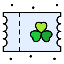 Clover Ticket  Icon