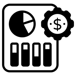 Geschäftsleistung  Symbol