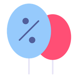 Discount Balloon  Icon