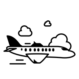 Flugzeug  Symbol