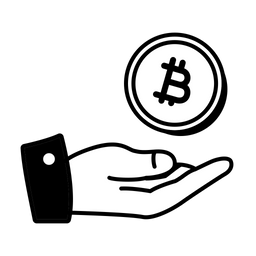 Bitcoin-Zahlung  Symbol