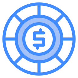 Dollar Coin  Icon