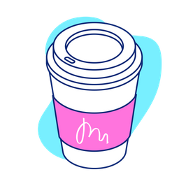 Delivery Coffee Cup  Icon