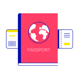 Reisepass  Symbol