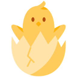 Chick In Egg  Icon