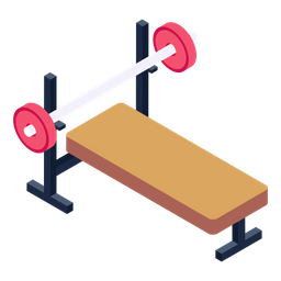 Barbell Bench  Icon